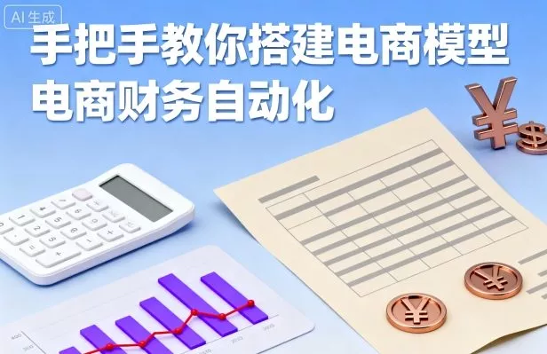 手把手教你搭建电商模型-电商财务自动化 - 项目资源网