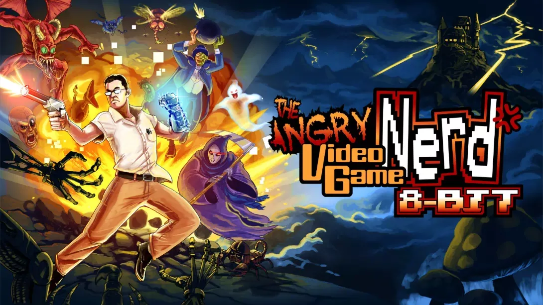 【美版】喷神大冒险 8位版 .Angry Video Game Nerd 8-bit 中文 - 项目资源网