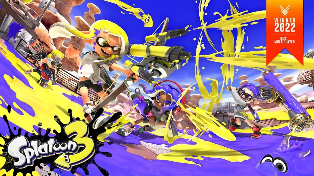 【美版】喷射战士3 斯普拉遁3 Splatoon 3 中文 - 项目资源网