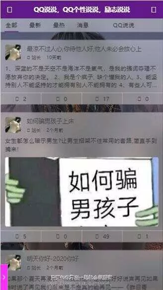图片[5] - emlog QQ说说站整站打包 带数据 null主题破解版 - 项目资源网